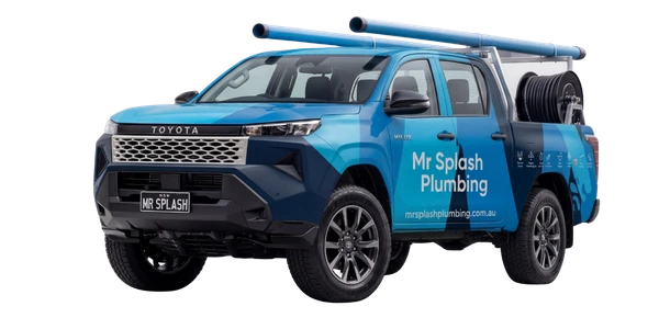 Mr Splash Plumbing branded service ute