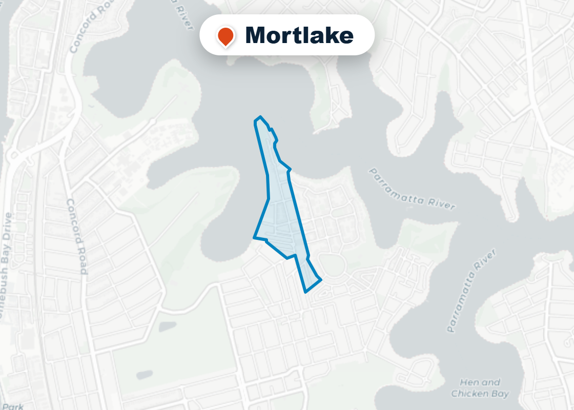 Map of Mr Splash plumbing service area in Mortlake