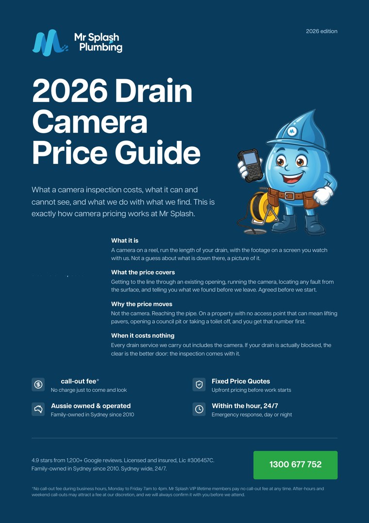 The Drain Camera Price Guide, front cover